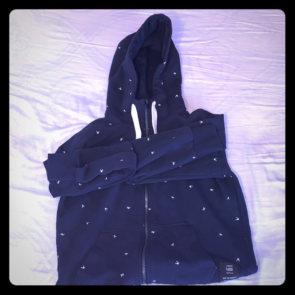 G-star zip up hoodie